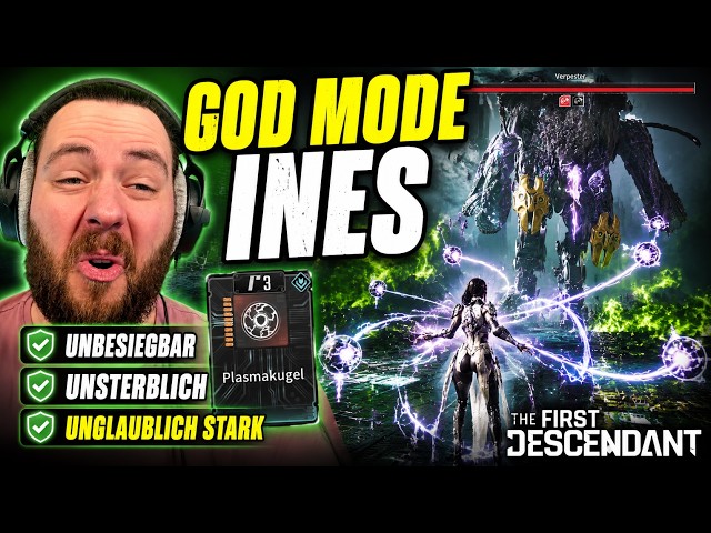 GOD MODE with BALL LIGHTNING 😈 Unkillable INES Build | The First Descendant