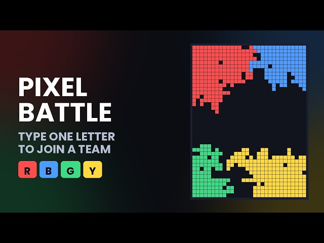 Pixel Battle - Interactive Stream