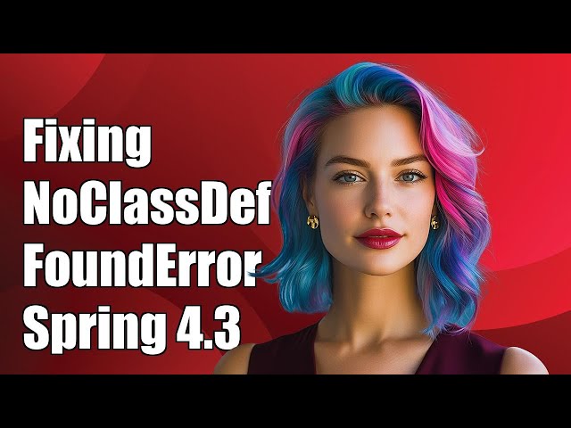 Fixing java.lang.NoClassDefFoundError: DefaultIndenter in Spring 4.3.7