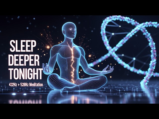 528Hz + 432Hz- Miracle Healing Sleep, DNA Repair & Subconscious Mind Reprogramming
