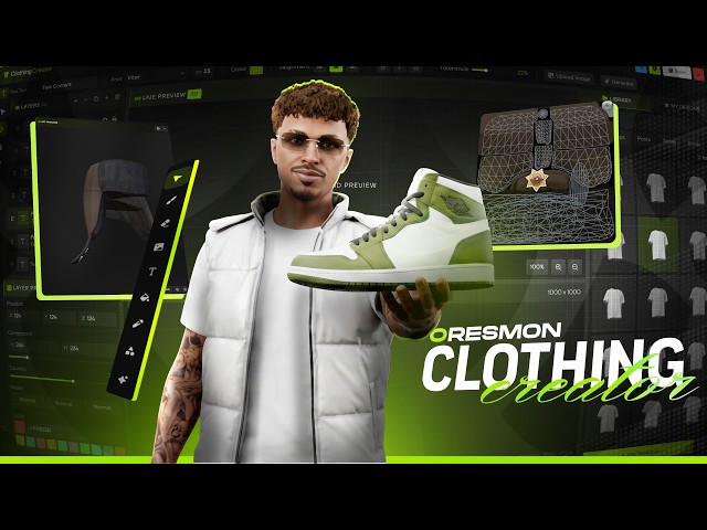 Fivem Ingame Clothing Creator Script