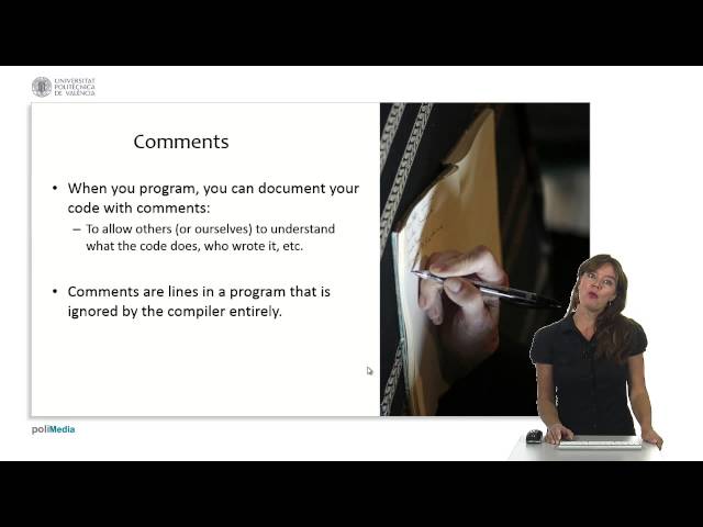 Programming Logic and Languages: Variable Declaration and programming style |  | UPV
