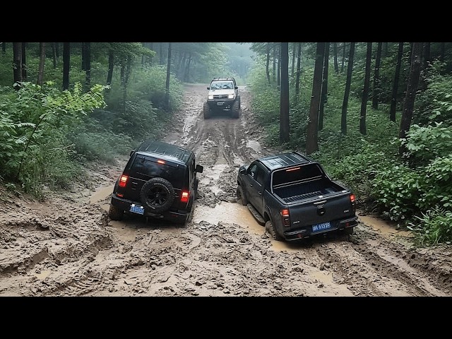 4x4 Armored SUV vs Dangerous Amazonian Off-Road Terrain Test