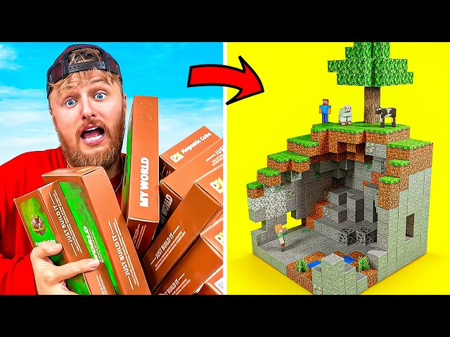 I Built Every Magnetic Minecraft Set