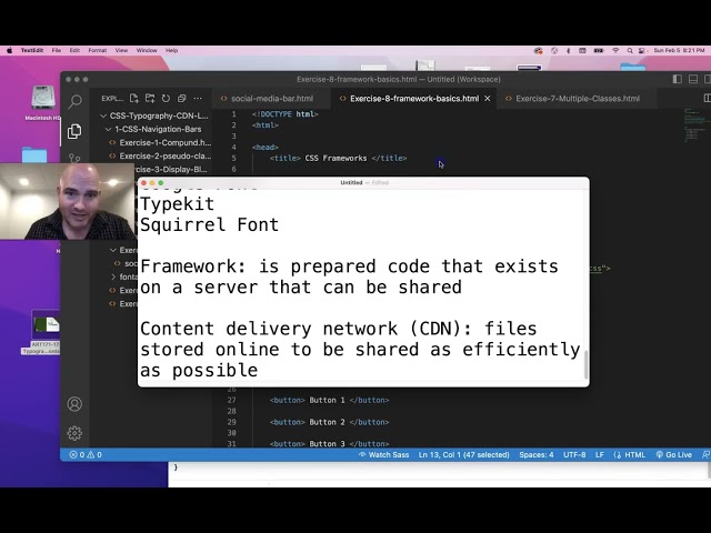 Web Development: Web Frameworks