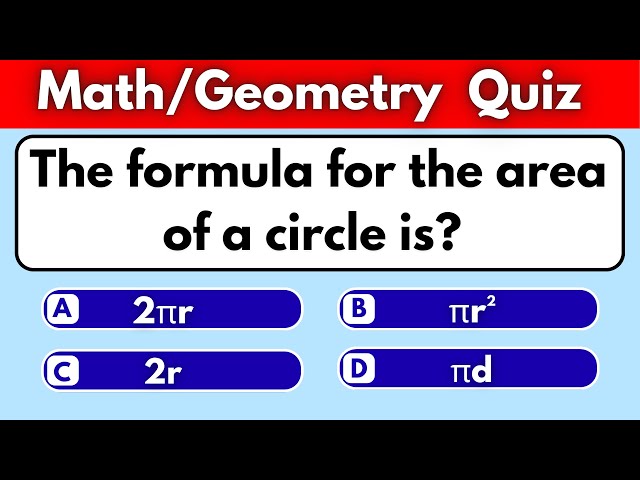 🎯 Only Math Masters Can Solve These Geometry Questions! 🔥 can you score 20/20? Math quiz #7