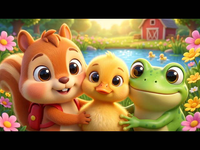 Lost Baby Duck! 🦆 Chippy Helps Him Find Mommy | Animal Sounds & Kids Songs
