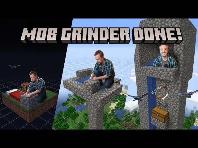 Surviving One Chunk Minecraft 5: 48 Days to a Bed in Minecraft!