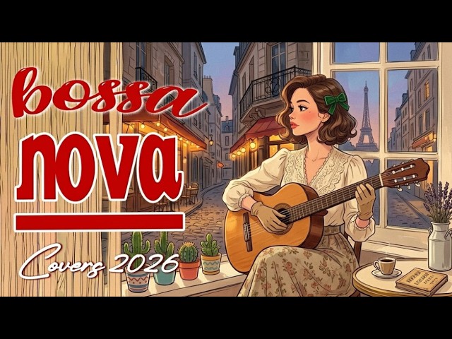 Relaxing Bossa Nova Covers of Popular Songs 🎶🌊 Tropical Office Background Music | LIVE 24/7