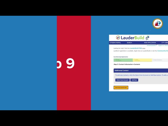Lien Amnesty Application