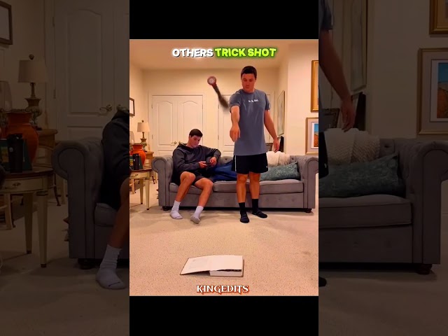 Others Trick Shot vs This One 🤯