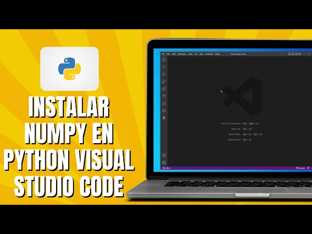 Cómo INSTALAR NUMPY En PYTHON Visual Studio CODE