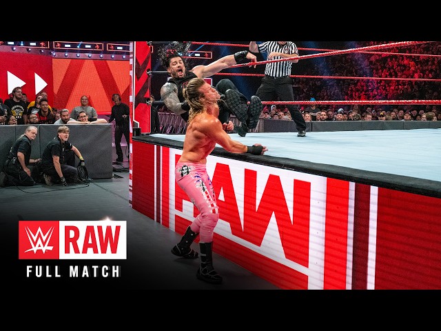 FULL MATCH: Roman Reigns vs. Dolph Ziggler: Raw, Aug. 19, 2019