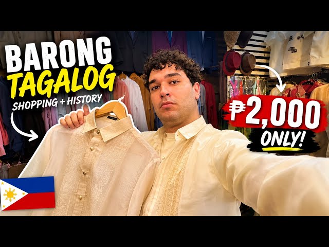 What Can ₱2,000 Get You?🇵🇭 | Barong Tagalog 
