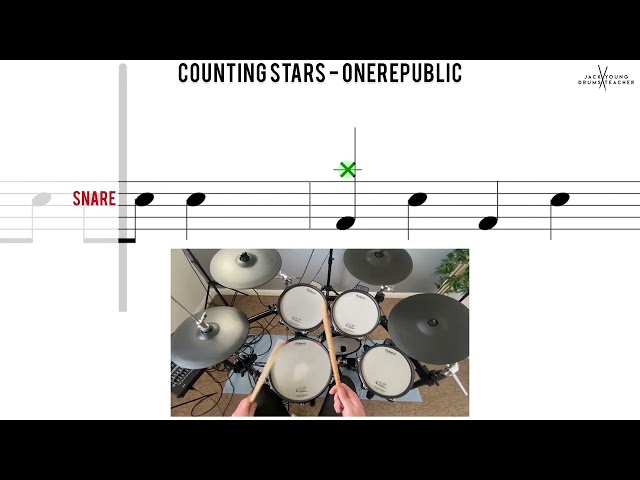 How to Play 🥁    Counting Stars   OneRepublic