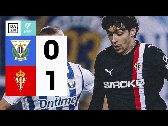 CD Leganés vs Real Sporting  (0-1) | Resumen | Highlights LALIGA HYPERMOTION