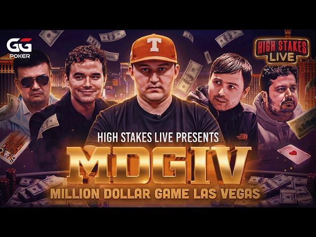 MILLION DOLLAR GAME! Alan Keating, Texas Mike, Martin Kabrhel, Santhosh & Peter! (Part 1 of 2)