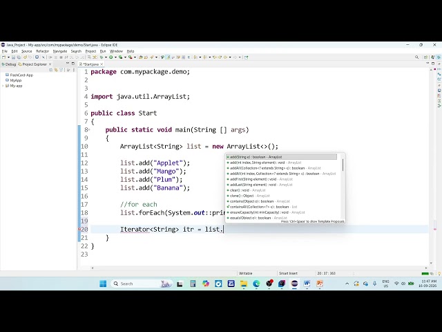 ArrayList in Java