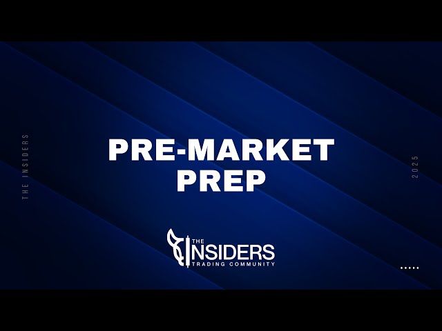 🔴 [LIVE] PRE-MARKET LIVE STREAM - This /NQ Level is CRUCIAL Today | $TSLA Target Hit!