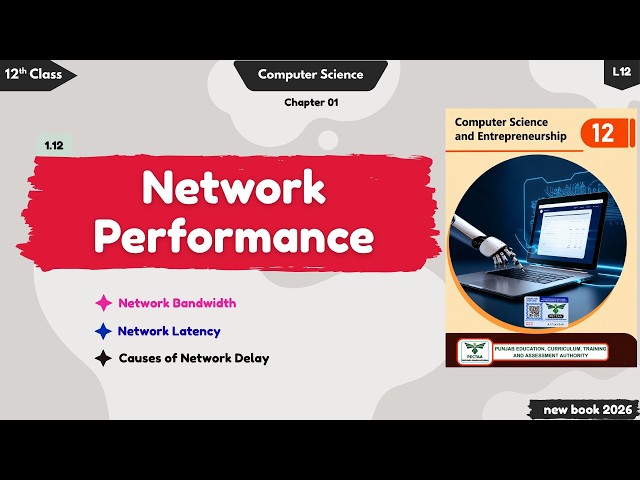 Network performance | Class 12 Computer | new book
