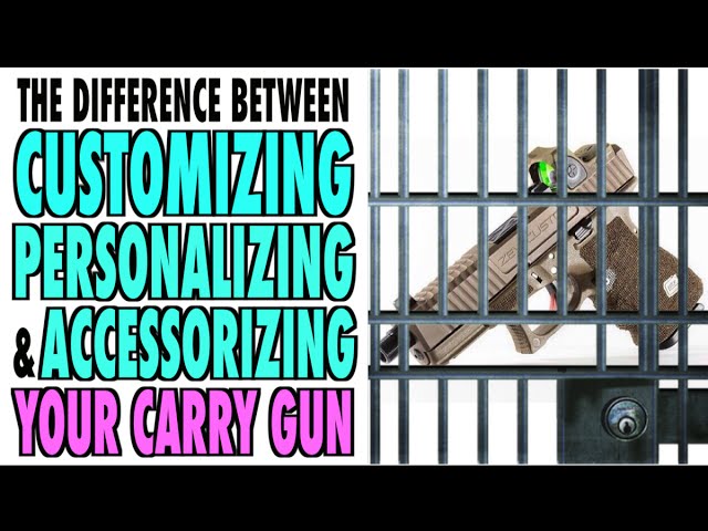 Personalizing vs. Customizing vs. Accessorizing Your EDC