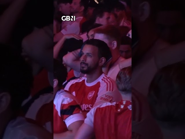 WATCH: Arsenal fans react as Gabriel MISSES vital Champions League penalty