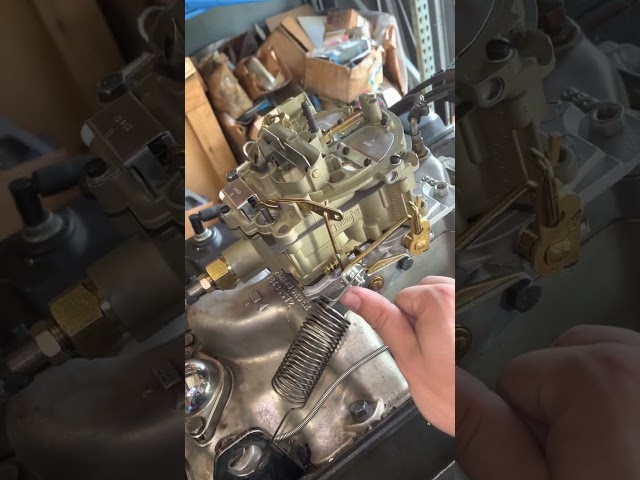 Restored Quadrajet test run