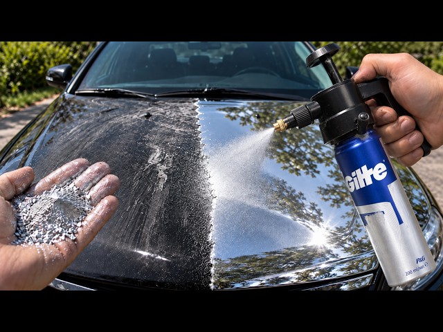 You’ll be amazed by the hidden power of the Gillette spray gun when you apply it to metal✨🛠️