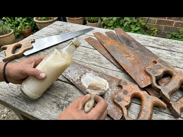Don't tell anyone! Make your own rust remover that's not sold in stores