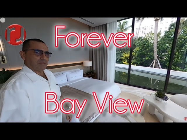 360° Master Bedroom at Mandarin Oriental Miami – Forever Unobstructed Biscayne Bay Views