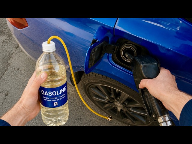 Never buy gasoline again! Pumping and dilution methods mechanics don't tell you about