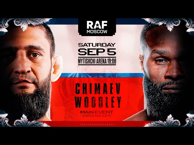 Khamzat Chimaev vs Tyron Woodley | RAF Moscow | September 5, 2026