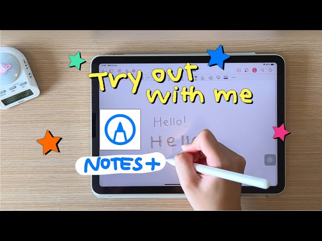 (eng) try out [notes+] with me, notetaking app