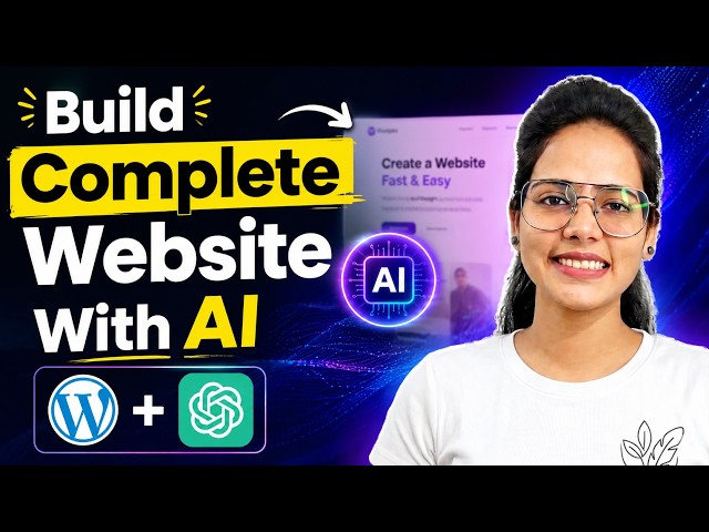I Built a Full Website Using Only AI Commands — No Manual Work, No Page Builder