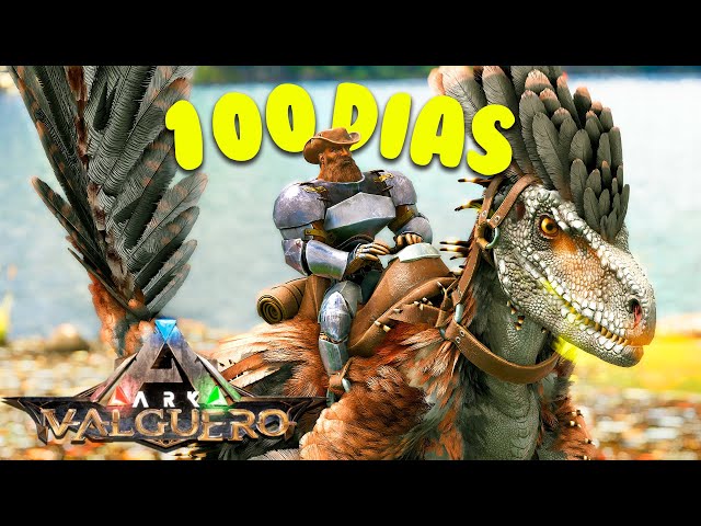 SOBREVIVÍ 100 DÍAS en ARK: VALGUERO (HARDCORE)