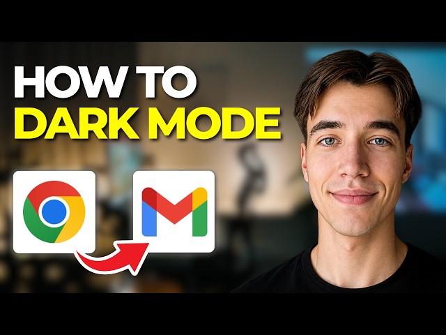 How to Use Dark Mode in Gmail and Chrome | Tutorial 2026