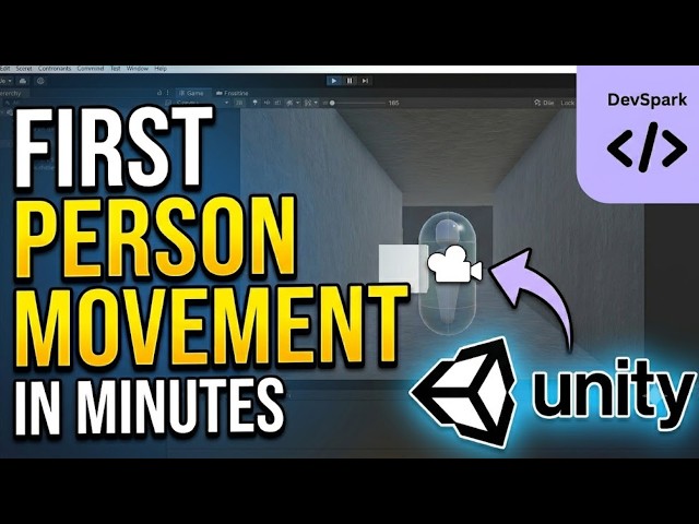 3D First Person Movement With Working Camera in Unity