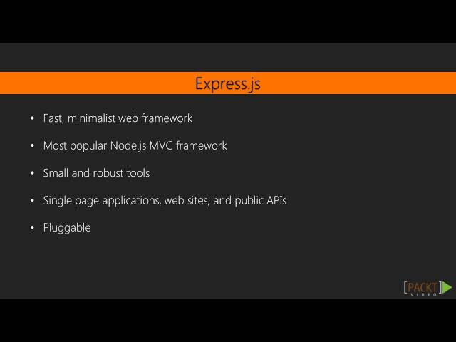 Web Development with Node.JS and MongoDB: Express.js Basics | packtpub.com