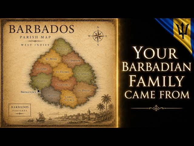 This PARISH MAP Reveals Exactly Where Your BARBADIAN Family Came From