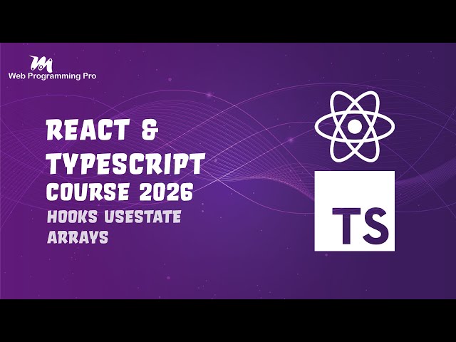 #034 - Tutorial React & TypeScript - Hooks useState Arrays