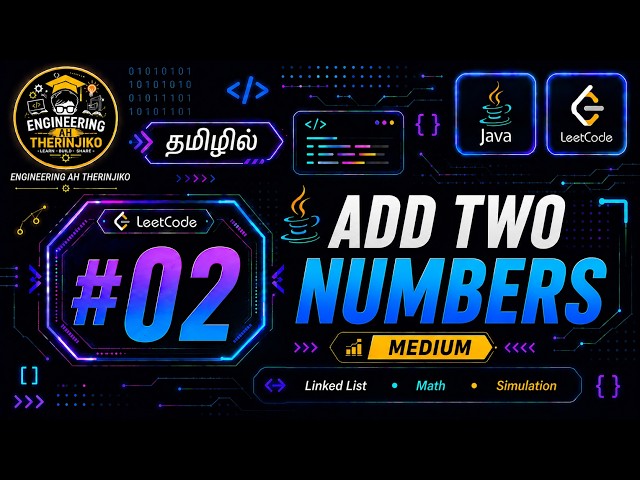 LeetCode Question #2: Add Two Numbers | Java Interview Solution | #leetcode #interview #java #leet