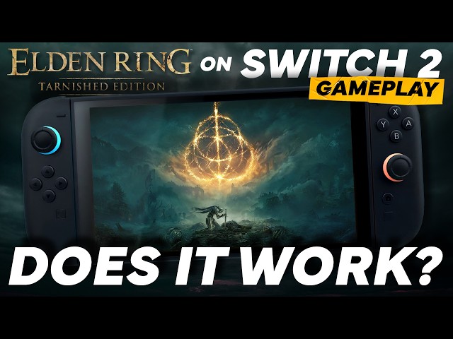 Elden Ring on Nintendo Switch 2 - 10 minutes of EXCLUSIVE gameplay footage (Handheld/Docked)