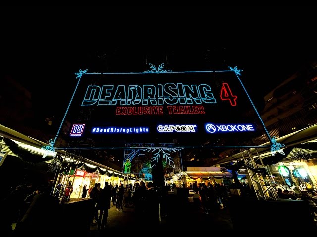 Illuminations Dead Rising 4 de Noel - Vidéo 360°
