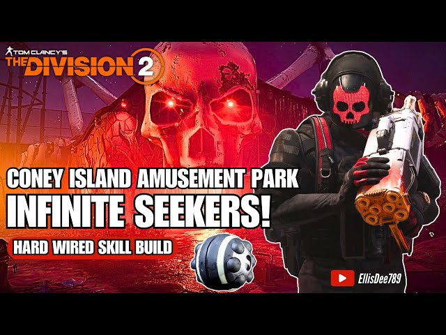 Coney Island Amusement Park | INFINITE Cluster Seeker Mine Skill Build - The Division 2