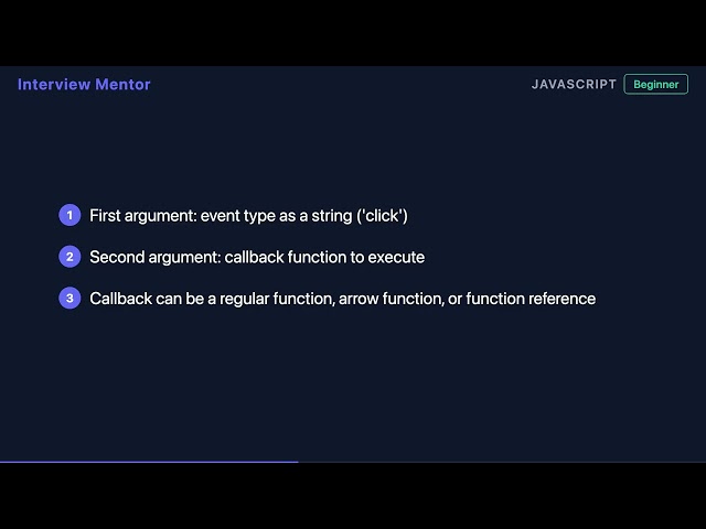How to Add Click Event Listeners in JavaScript