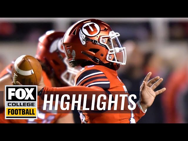 Utah vs BYU | FOX COLLEGE FOOTBALL HIGHLIGHTS
