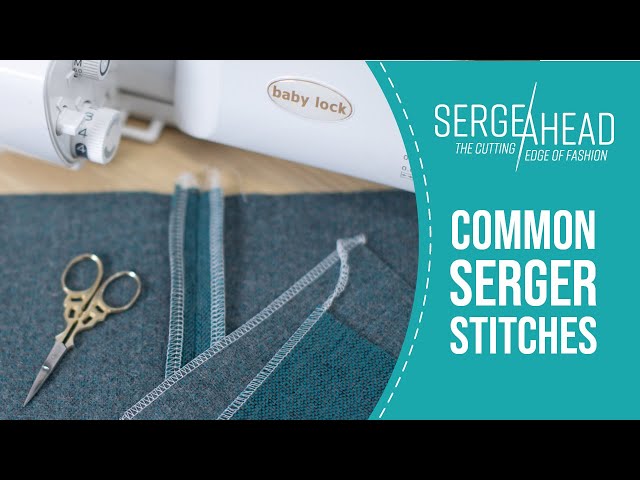 Common Serger Stitches