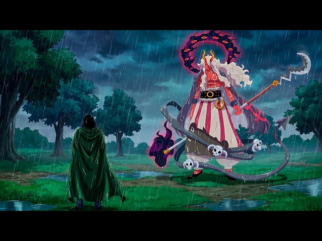 What if Monkey D. Dragon saves Luffy vs. Imu-sama – Rain God – Animation One Piece
