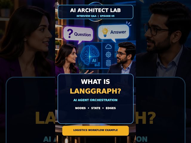 What Is LangGraph? AI Agent Orchestration Explained #Shorts