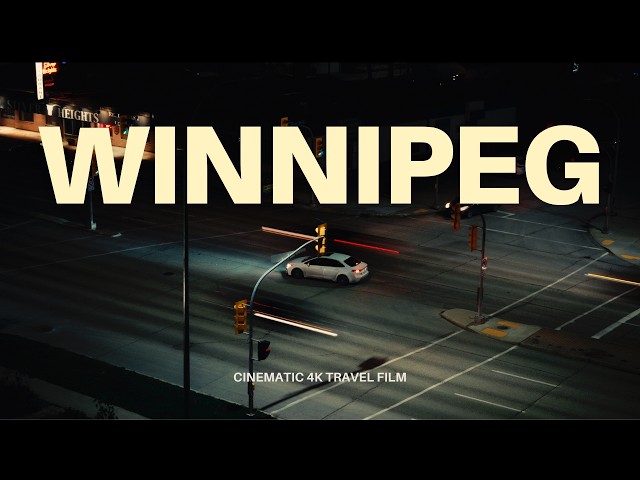 Winnipeg | Sony FX30 Cinematic 4K Travel Film | Through New Eyes #cinematicvideo